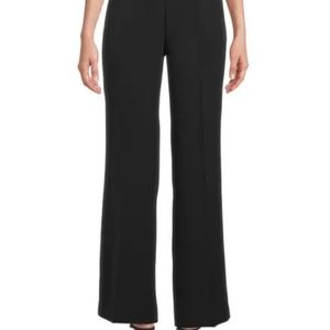 Black crepe pants